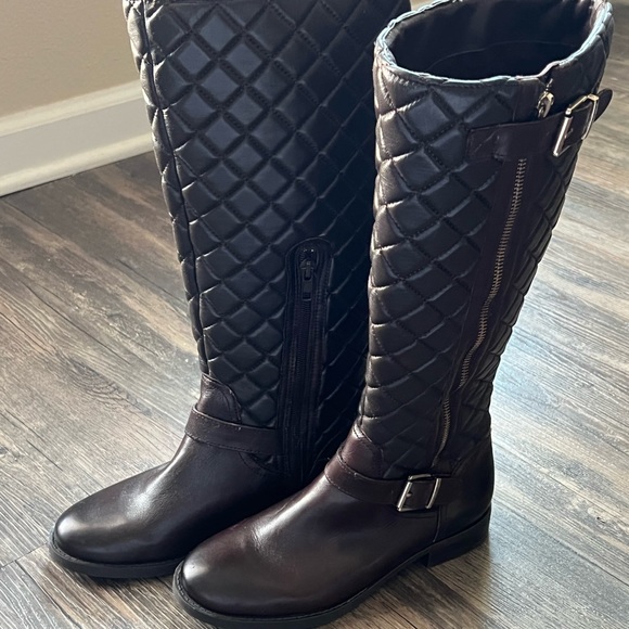 Never worn Arturo Chiang Dark Brown size 6 rider boot - Picture 2 of 2